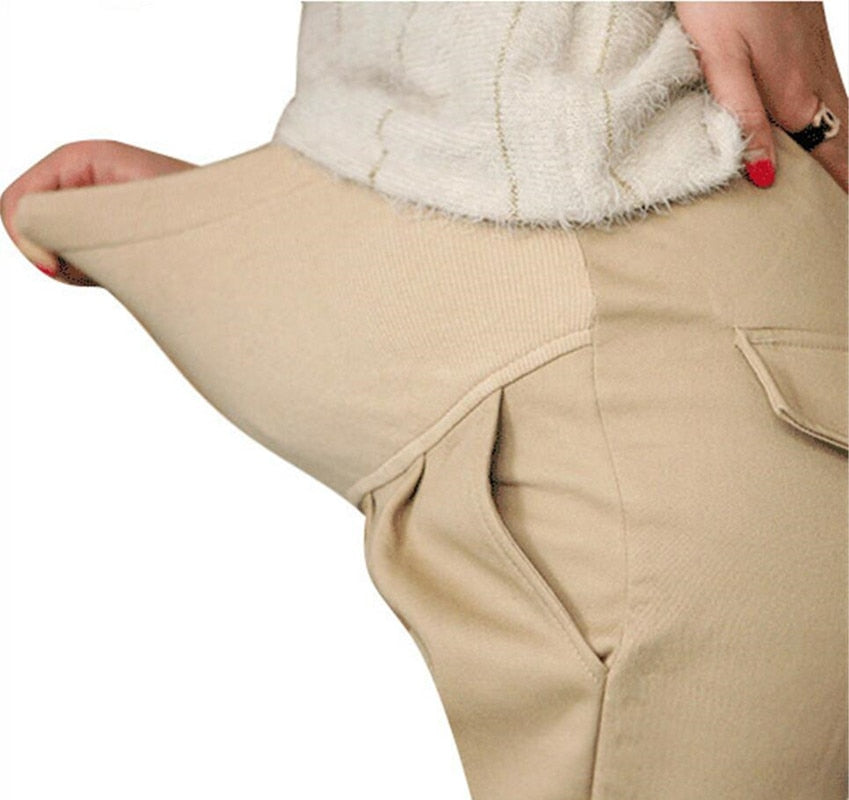 Stylish Cotton Maternity Trousers