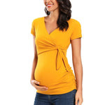 Short Sleeve Maternity T-Shirt
