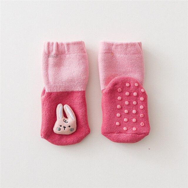 Anti slip animal socks - Bump & Born