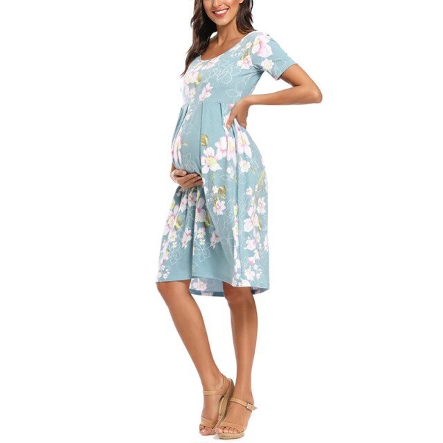 Floral Maternity Dress